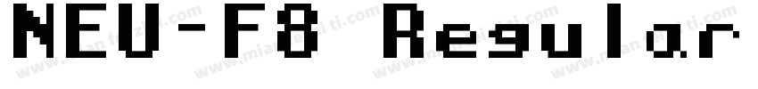 NEU-F8 Regular字体转换